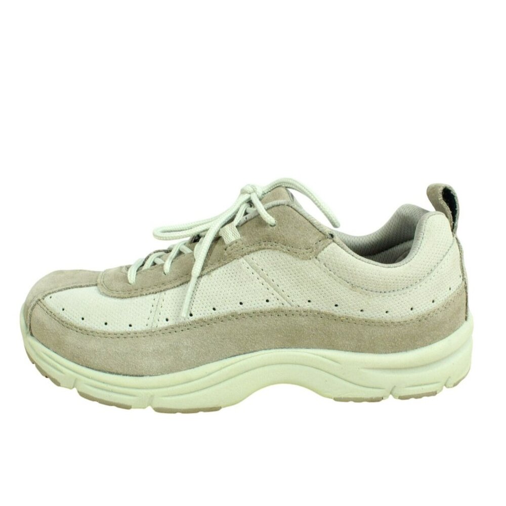 LL Bean Genuine Leather Casual Ashbrown Suede Lace Up Sneakers Size 6.5 M
